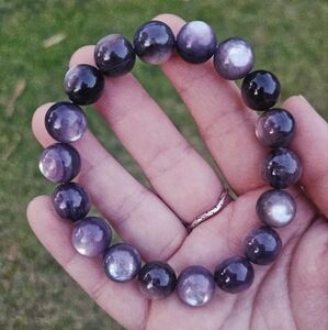 11mm lepidolite bracelet